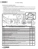 Preview for 24 page of Valor Horizon 534JLN Installation & Owner'S Manual