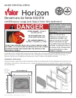 Preview for 3 page of Valor Horizon 602CFB Installation Manual