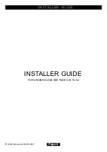 Preview for 4 page of Valor Inspire 1000FS Installer And Owner Manual