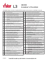 Valor L3 1800K Checklist preview