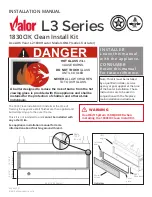 Preview for 1 page of Valor L3 Series Installation Manual