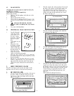 Preview for 8 page of Valor Legend 736XN Installer'S & Owner'S Manual