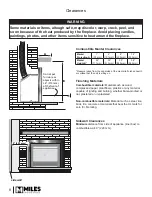 Preview for 8 page of Valor Legend 739ILN Installation & Operating Instructions Manual