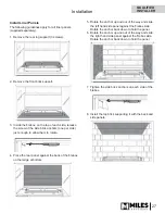 Предварительный просмотр 27 страницы Valor Legend G3.5 700IN Owner'S Manual