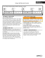 Preview for 13 page of Valor Legend G3.5 700JN Owner'S Manual