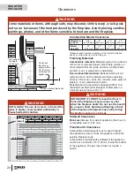 Preview for 24 page of Valor Legend G3.5 700JN Owner'S Manual