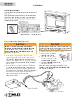 Preview for 22 page of Valor LEGEND G3 738JN Installation & Owner'S Manual