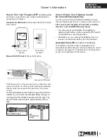 Preview for 9 page of Valor LEGEND G3 739JN Installation & Owner'S Manual