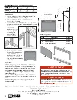 Preview for 4 page of Valor Legend G3 742CFB Installation Instructions