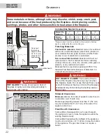 Preview for 22 page of Valor Legend G4 Series Installation & Owner'S Manual