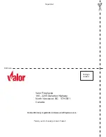 Preview for 48 page of Valor Legend G4 Series Installation & Owner'S Manual