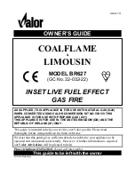 Preview for 1 page of Valor LIMOUSIN BR627 Owner'S Manual