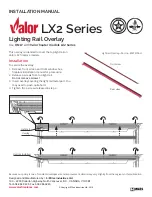 Preview for 1 page of Valor LX2 Series Installation Manual