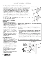 Preview for 12 page of Valor Portrait 530ICN/ICP Installation & Operating Instructions Manual