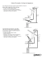 Preview for 13 page of Valor Portrait 530ICN/ICP Installation & Operating Instructions Manual