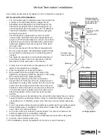 Preview for 15 page of Valor Portrait 530ICN/ICP Installation & Operating Instructions Manual