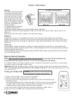 Preview for 26 page of Valor Portrait 530ICN/ICP Installation & Operating Instructions Manual