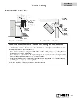 Preview for 21 page of Valor Portrait 530ILN/ILP Installation & Owner'S Manual