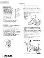 Preview for 30 page of Valor Portrait 530ILN/ILP Installation & Owner'S Manual