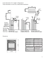 Preview for 3 page of Valor PORTRAIT 536CXBI Installation Manual