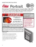 Preview for 8 page of Valor PORTRAIT 536CXBI Installation Manual