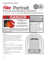 Preview for 14 page of Valor Portrait 549 Series Installation Manual