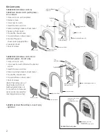 Preview for 2 page of Valor Portrait Cast Arch Fronts 539 Series Installation Manual