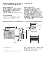 Preview for 3 page of Valor Portrait Cast Arch Fronts 539 Series Installation Manual