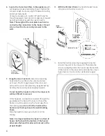 Preview for 6 page of Valor Portrait Cast Arch Fronts 539 Series Installation Manual