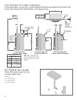 Preview for 8 page of Valor Portrait Cast Arch Fronts 539 Series Installation Manual