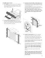 Preview for 9 page of Valor Portrait Cast Arch Fronts 539 Series Installation Manual