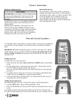 Preview for 20 page of Valor RetroFire RF24DN Installation And Owner'S Manual