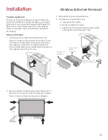 Preview for 21 page of Valor RetroFire RF24JDN Installation Manual