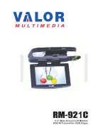 Preview for 1 page of Valor RM-921C User Manual