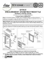 Preview for 8 page of Valor SFFK01 Installation Instructions Manual