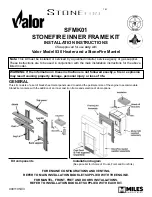 Valor StoneFire SFMK01 Installation Instructions Manual preview