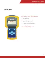 Preview for 6 page of Valor tpms Setup Manual