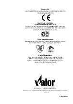 Preview for 34 page of Valor Ultimate Turbochim BR517S Installer'S Manual