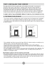 Предварительный просмотр 10 страницы Valor VAL V50GTL Whi Operating And Installation Instructions