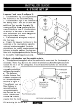 Preview for 9 page of Valor Vega 200 Gas Installer And Owner Manual