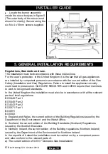 Preview for 11 page of Valor Vega 200 Gas Installer And Owner Manual