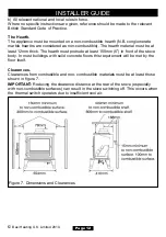 Preview for 12 page of Valor Vega 200 Gas Installer And Owner Manual