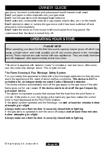 Preview for 23 page of Valor Vega 200 Gas Installer And Owner Manual