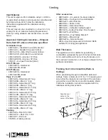 Предварительный просмотр 14 страницы Valor Vogue 1300IRN Installation & Operating Instructions Manual