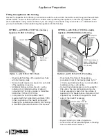 Предварительный просмотр 22 страницы Valor Vogue 1300IRN Installation & Operating Instructions Manual