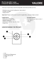 Valore AC154 Instructions preview