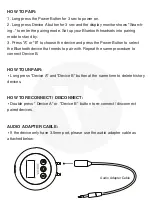 Preview for 3 page of Valore AC192 User Manual