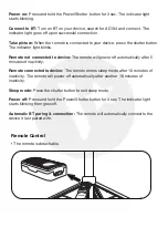 Preview for 3 page of Valore AC194 Instruction Manual