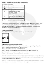 Preview for 2 page of Valore BTS30 Quick Start Manual