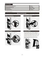 Preview for 12 page of Valore Effusion Installation And User Manual